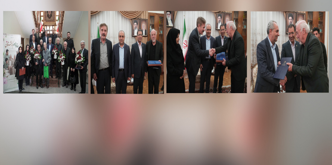 به‌مناسبت روز خانواده و تکریم بازنشستگان؛ تجلیل از دکتر علی اکبر رسولی؛ استاد بازنشسته دانشکده برنامه ریزی و علوم محیطی